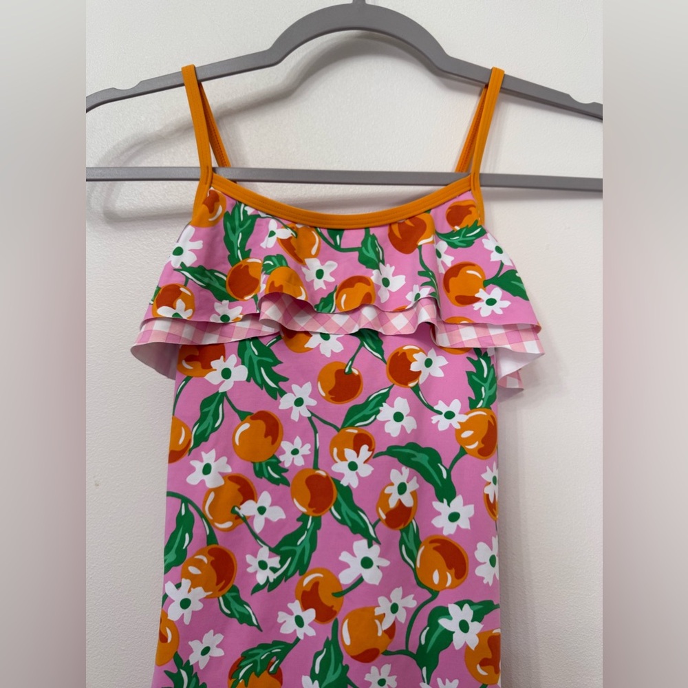 Lands End Draper James Girls One Piece Swimsuit - Picture 6 of 8